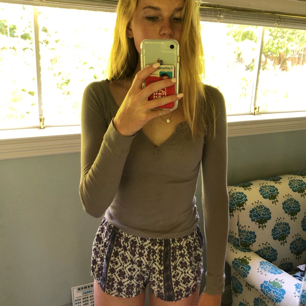 purple soft long sleeve